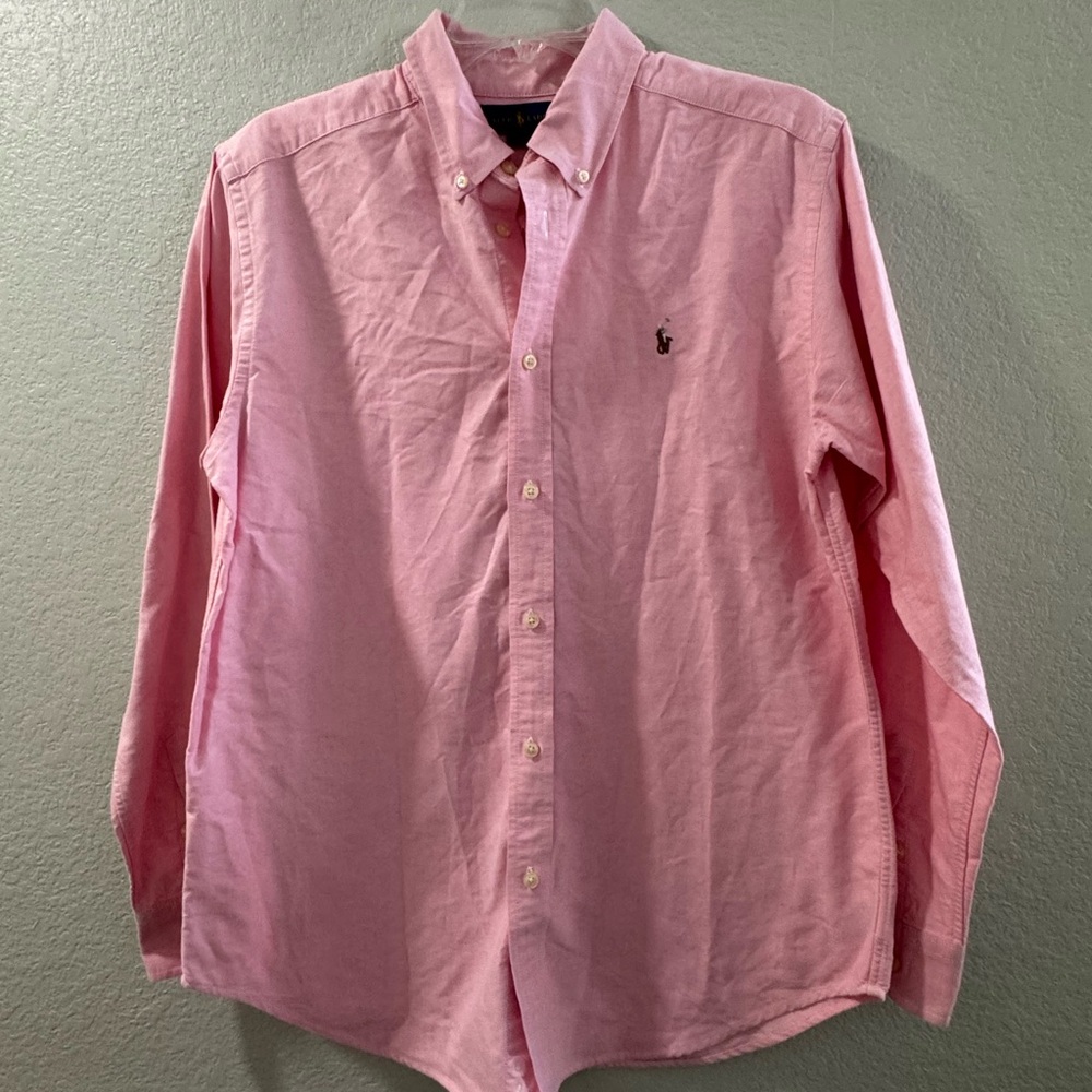Polo Ralph Lauren Pink Oxford Button-Down Shirt